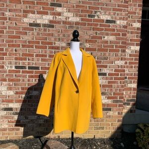 Talbots Vibrant Yellow Blazer